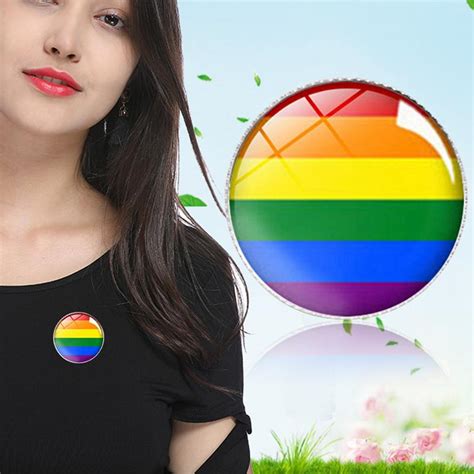 Buy Transgender Pride Rainbow Gay Intersex Asexual Pride Lapel Pins Love Is Bisexual Pansexual