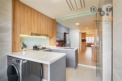 Scandinavian kitchens are usually very bright and simple. 8 Ways to Combine Your HDB Service Yard and Kitchen ...