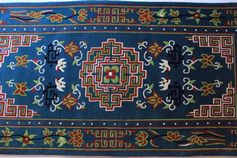 Tibetan Mandala Carpet Rug Handmade In Nepal Shakya Handicraft