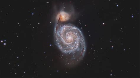 Gaze Into The Mesmerizing Whirlpool Galaxy High In The Sky Tonight