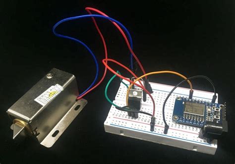Remote Controlled Door Lock Using A Fingerprint Sensor And Adafruit Io