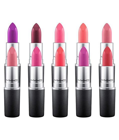 Importedd Mac Matte Finish Lipstick Combo Multi 3 Gm Buy Importedd Mac