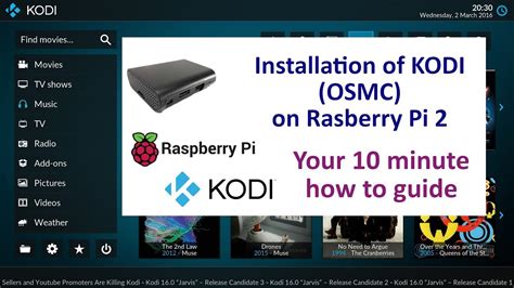 How To Install OSMC KODI On A Raspberry Pi YouTube