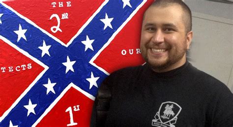George Zimmerman Selling Confederate Flag Painting To Benefit Gun Store