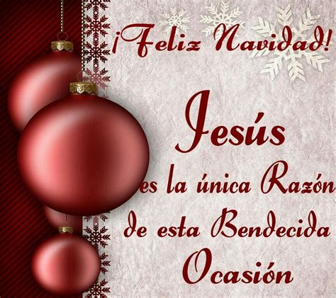 ¡feliz Navidad Jesús Es La única Razón De Esta Bendecida Ocasión