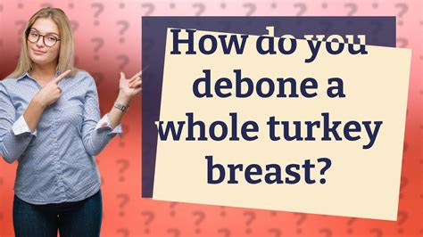 how do you debone a whole turkey breast youtube