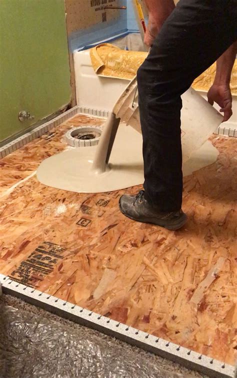 How To Prep A Wood Subfloor For Self Leveling Concrete Diy Home
