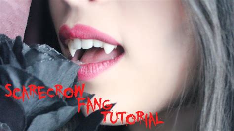 How can i get vampire teeth? ScareCrow Vampire Fangs Tutorial - YouTube