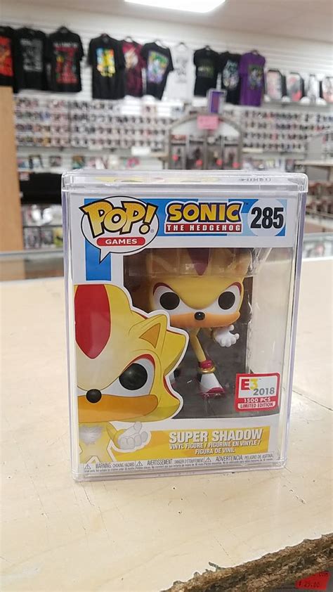 Super Shadow Sonic E3 3xclusive Funko Pop For Sale In Moreno Valley Ca