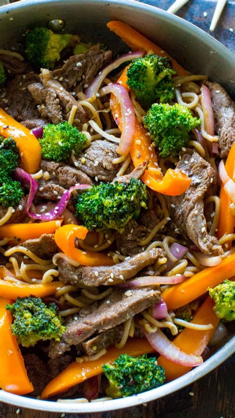 However, when combined with the beef in this simple recipe, you will think it is some 5 star menu entree. Skinny Mongolian Beef Noodles - 30 minutes meals