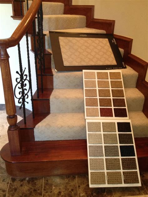 Striped carpets on stairs are an extremely popular choice and create a bold focal point. More stair & hall carpet options | Hall carpet, Stairs, Home