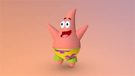 Patrick Star (Spongebob) - Download Free 3D model by Anthony Yanez ...