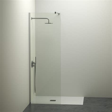modern luxury minimal shower enclosure  profile stone