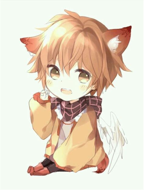 Pin by Cheezzy ˏɞˎ on ImagesΦωΦ Cute anime chibi Anime neko Kawaii chibi