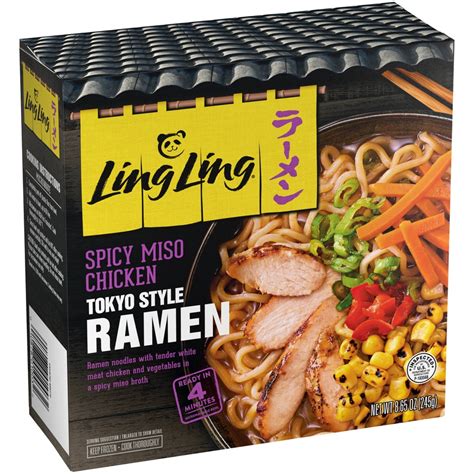 Ling Ling Spicy Miso Chicken Tokyo Style Ramen 865 Oz Shipt