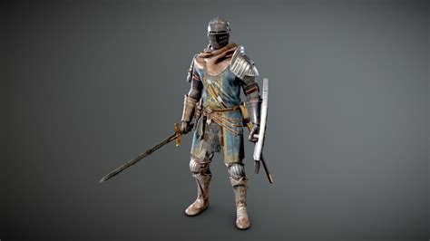 Elite Knight Dark Souls Fan Art 3d Model By Shawn Shawnmarvin14