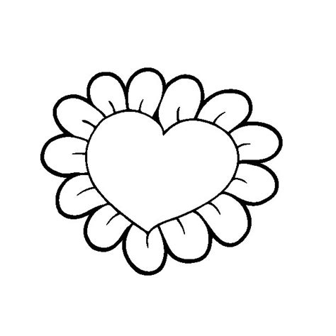 22 Corazones rosas flores para dibujar - Color Uñas Decoradas
