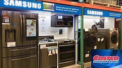 COSTCO KITCHEN APPLIANCES REFRIGERATORS WASHERS DRYERS SHOP WITH ME SHOPPING STORE WALK THROUGH 4K