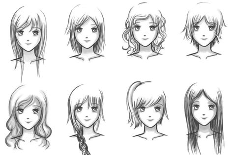 Girl Anime Hairstyles Hd Wallpaper Gallery