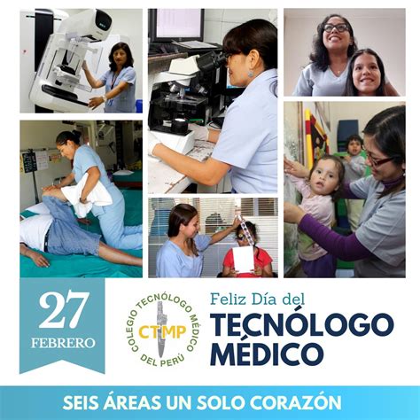 💙 Feliz Día Del Colegio Tecnólogo Médico Del Perú