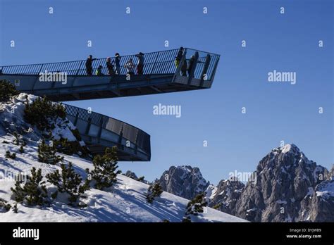 Alpspix Aussichtsplattform Der Alpspitzbahn Korblift Alpspitze