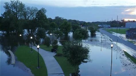 Drone Video Shows Aftermath Of Flooding In Richmond Abc13 Houston