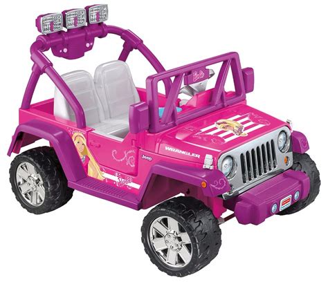 Power Wheels Barbie Deluxe Jeep Wrangler, Barbie Pink - $ 12,899.00 en