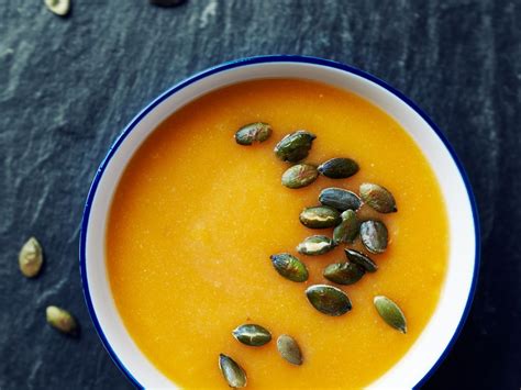 Soupe dautomne à la courge butternut Recette de Soupe dautomne à la