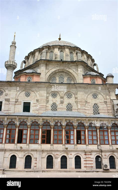 Laleli Mosque Tulip Mosque Laleli Camii Istanbul Turkey Stock Photo
