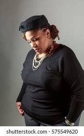 Plus Size Bbw African American Woman Stock Photo 575549620 Shutterstock