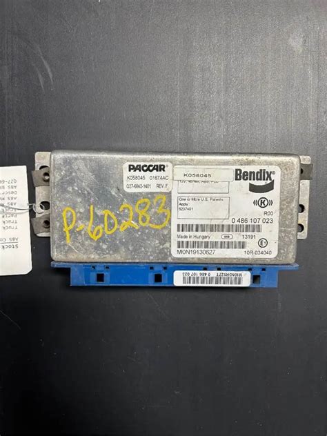 Bendix K058045 Abs Control Module For A Kenworth T680 For Sale Ucon