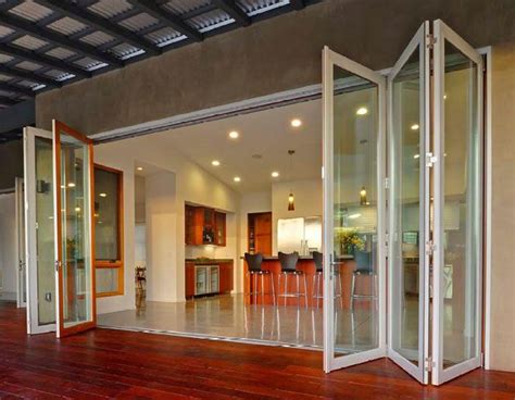 Glass wall systems and sliding doors add interest and visual appeal to any space. Accordion Glass Doors - 20 Ideas 2018 | Interior ...