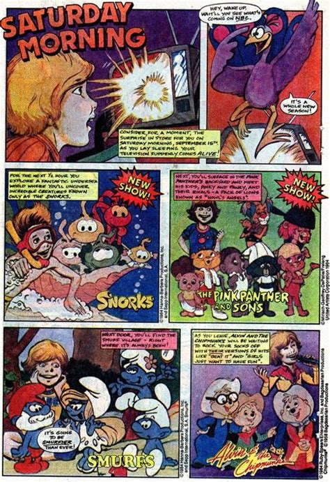 Siskoid S Blog Of Geekery Saturday Morning Cartoons Nbc In 1984 Morning Cartoon Saturday