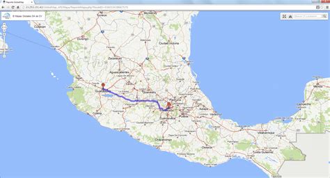 Api Globalmap Carreteras De México