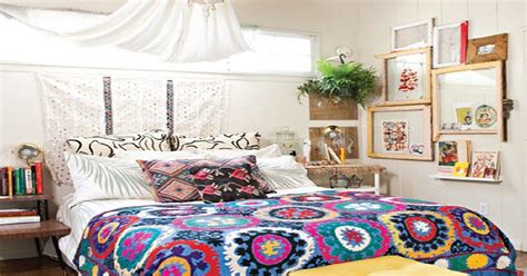 Boho Style Is The Colorful The Art Of Layering Patterns Mixing Colors