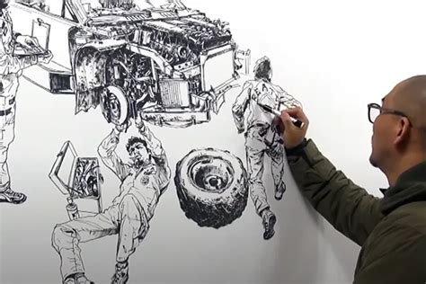 Korean Artist Kim Jung Gi Puts Down His Brushes For The Final Time