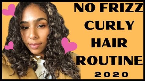 The Best Curly Hair Routine For Volume Rake And Shake Method 2020 Youtube