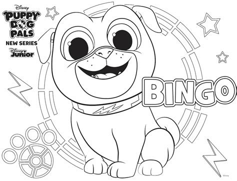 They will give your kid the opportunity to learn more about the finer art of coloring. Bingo Coloring Page Family Activity | Disney Family