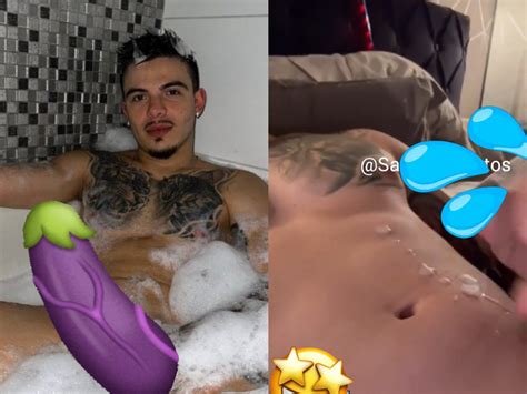 Thomaz Costa sensualiza em click na banheira é vídeo batendo uma em seu