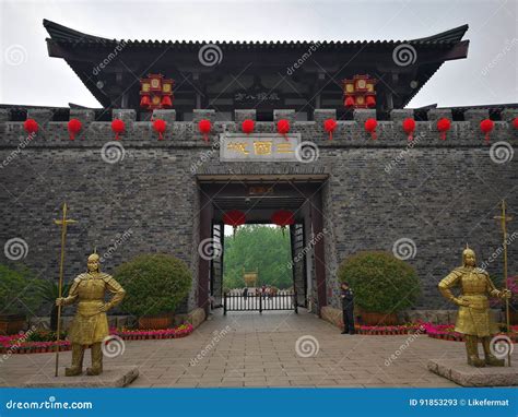 The Three Kingdoms City Editorial Stock Photo Image Of Wuxi 91853293