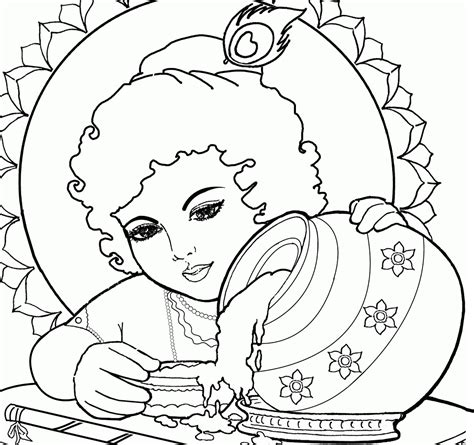 Baby Krishna Drawing At Getdrawings Free Download