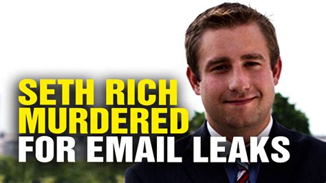 Seth Rich Was Murdered After Leaking Dns Emails To Wikileaks Video