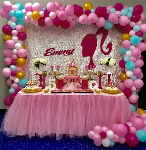 Barbie Birthday Decoration Barbie Theme Party Barbie With Regard To Incredible Barbie Birthda