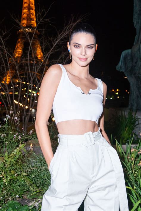 kendall jenner at off white dinner in paris 09 27 2018 hawtcelebs
