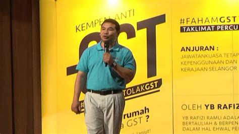 Isu perbandingan jaminan kerajaan untuk tidak melaksanakan cukai barangan dan perkhidmatan (gst) sehingga sistem percukaian itu diterima rakyat merupakan satu. GST tidak menjamin masalah hutang negara - YouTube