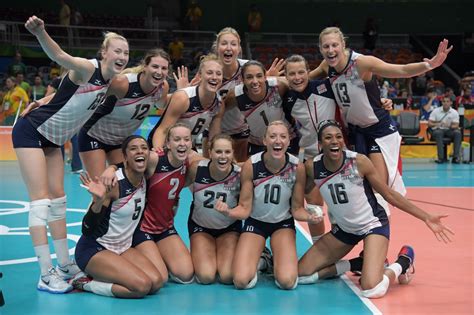 Olympic Volleyball Results 2016 United States Picks Up Win On Exciting Day 1