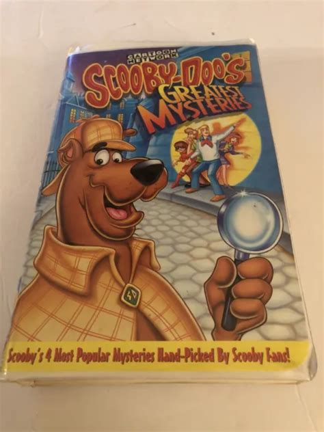 Scooby Doos Greatest Mysteries Vhs 1999 Clamshell Tested 599