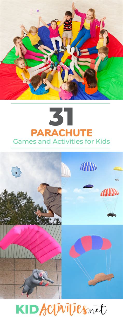 32 Fun Parachute Games And Activities For Kids Kid Activities