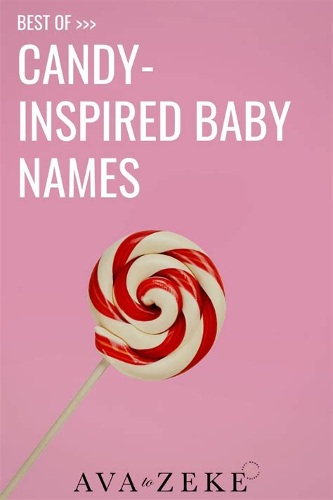 Best Of Candy Inspired Baby Names Ava To Zeke Baby Names Unique