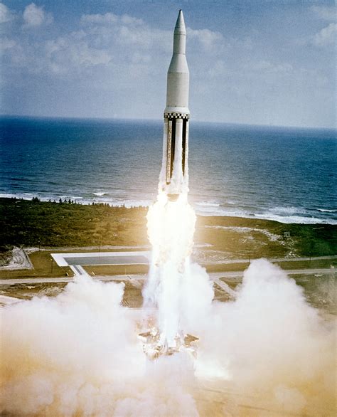 Firstsaturnsa 1launch This Day In Aviation